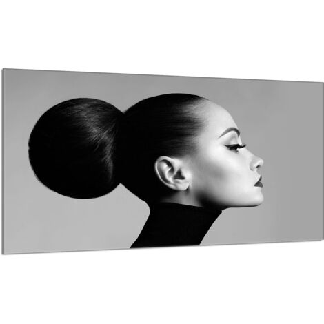 Placa protectora de vidrio para estufa 90x52 Mujer