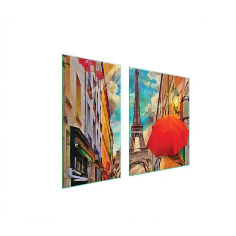 PLACA PROTECTORA DE VIDRIO PARA ESTUFA 90x52 PARIS