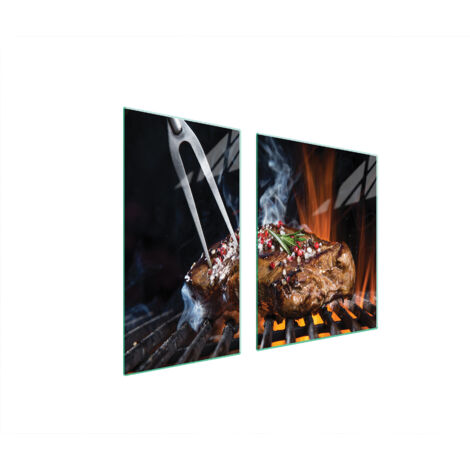 PLACA PROTECTORA DE VIDRIO PARA ESTUFA 90x52 PARRILLA