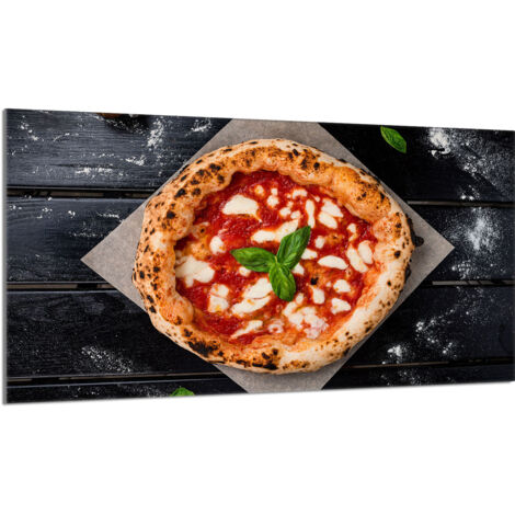 Placa protectora de vidrio para estufa 90x52 Pizza