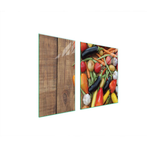 PLACA PROTECTORA DE VIDRIO PARA ESTUFA 90x52 VERDURAS