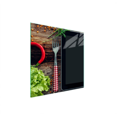 PLACA PROTECTORA DE VIDRIO PARA ESTUFA DE COCINA 50x52