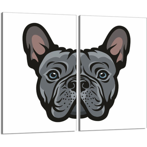 Placa protectora de vidrio para la estufa 2x30x52 Perro