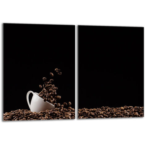 Placa protectora de vidrio para la estufa 2x40x52 Café