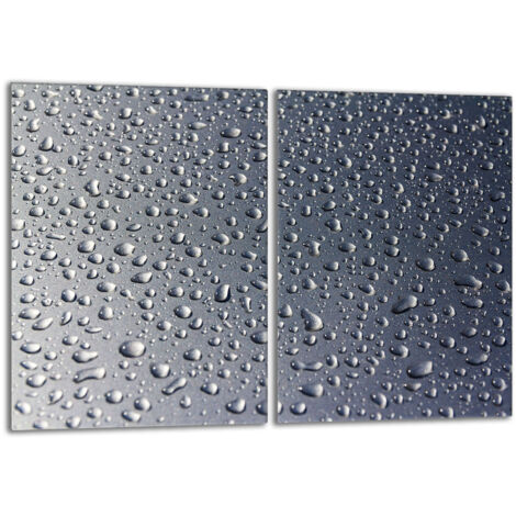 Placa protectora de vidrio para la estufa 2x40x52 Gotas