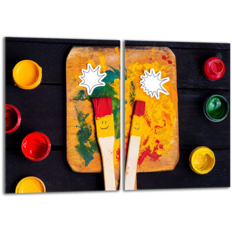 Placa protectora de vidrio para la estufa 2x40x52 Smile