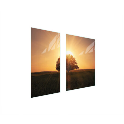 PLACA PROTECTORA DE VIDRIO TABLERO 75x52 ÁRBOL