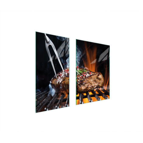 PLACA PROTECTORA DE VIDRIO TABLERO 75x52 PARRILLA