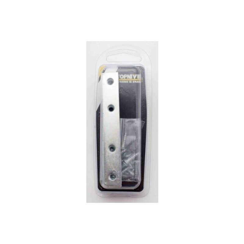 

Placa Ensamble 100X15Mm Recto Acero Cincado 4 Pz - Nivel