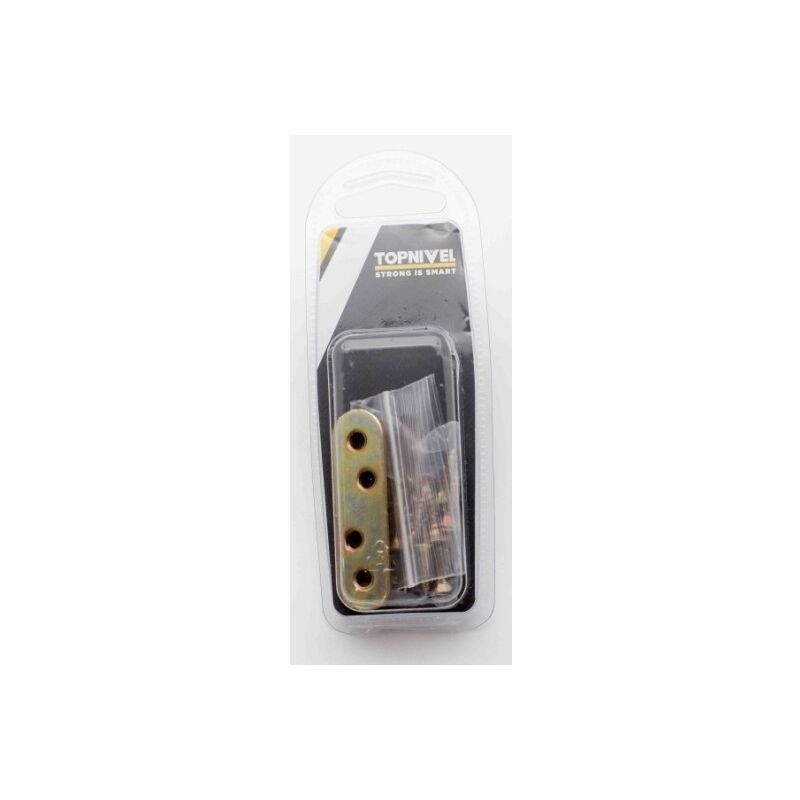 

Placa Ensamble 60X16Mm Recto Nivel Acero Bicromatado 4 P