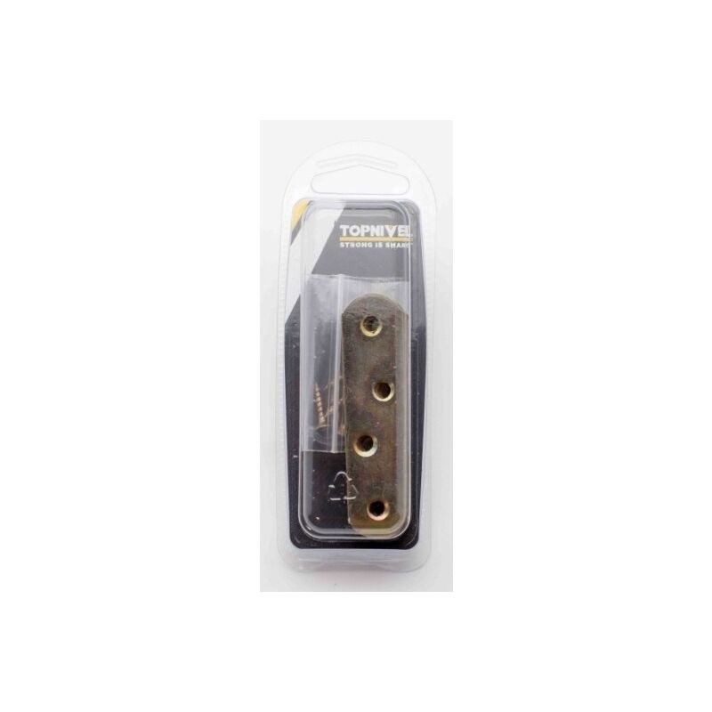 

Placa Ensamble 80X20Mm Recto Acero Bicromatado 4 P - Nivel