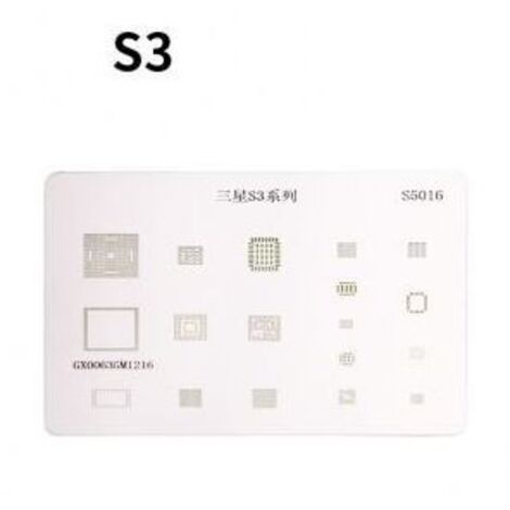 Placa stencils IC SAMSUNG S3