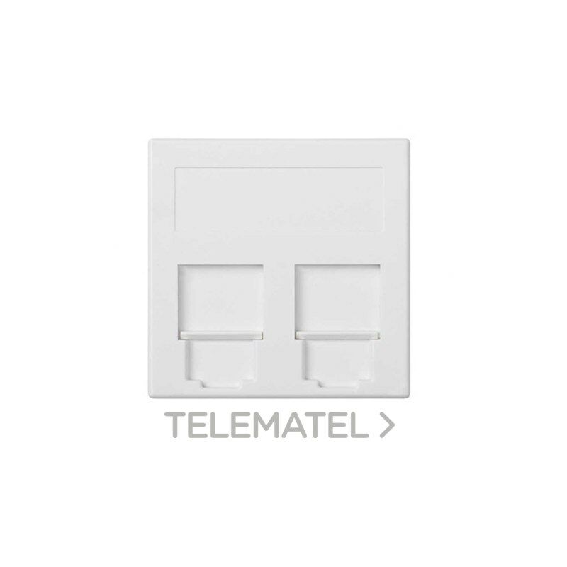 

PLACA VD PLANA CG INFRA+ 2 MOD BLANCO 50015089-030 - Simon Connect