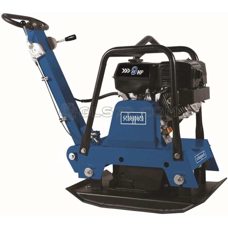 

Placa Vibratoria Compactador Con Motor A Gasolina 9 Hp Scheppach Hp3000S