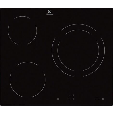 Placa Vitrocerámica 59cm 3 Zonas Fuego 27cm ELECTROLUX EHF6231IOK