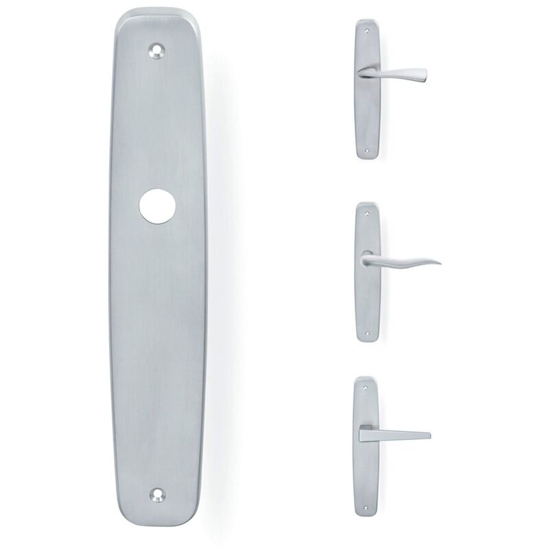 

Placa+muelle Sin Mano Cromo Mate - Cromo Mate - DND