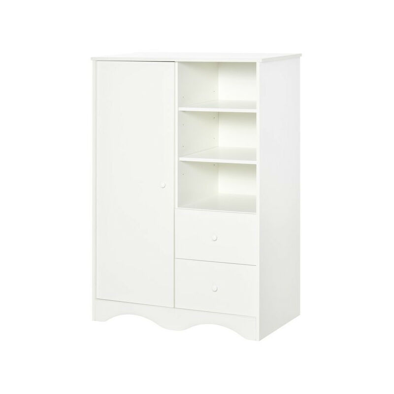 Placard armoire MORZINE blanc