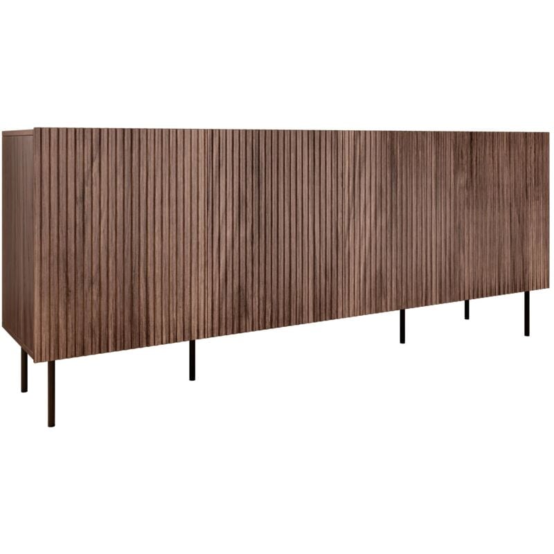 Mobilier1 - Buffet Dortivu 101 , 81x201cm, Le nombre de portes: 042cm, Stratifié, mdf