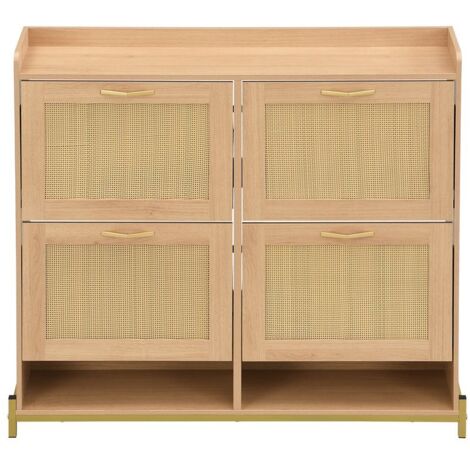 PLACARD COMPACT ECONOMIQUE ESPACE MDF Light Oak 108.50 x 24.00 x 100.00 cm