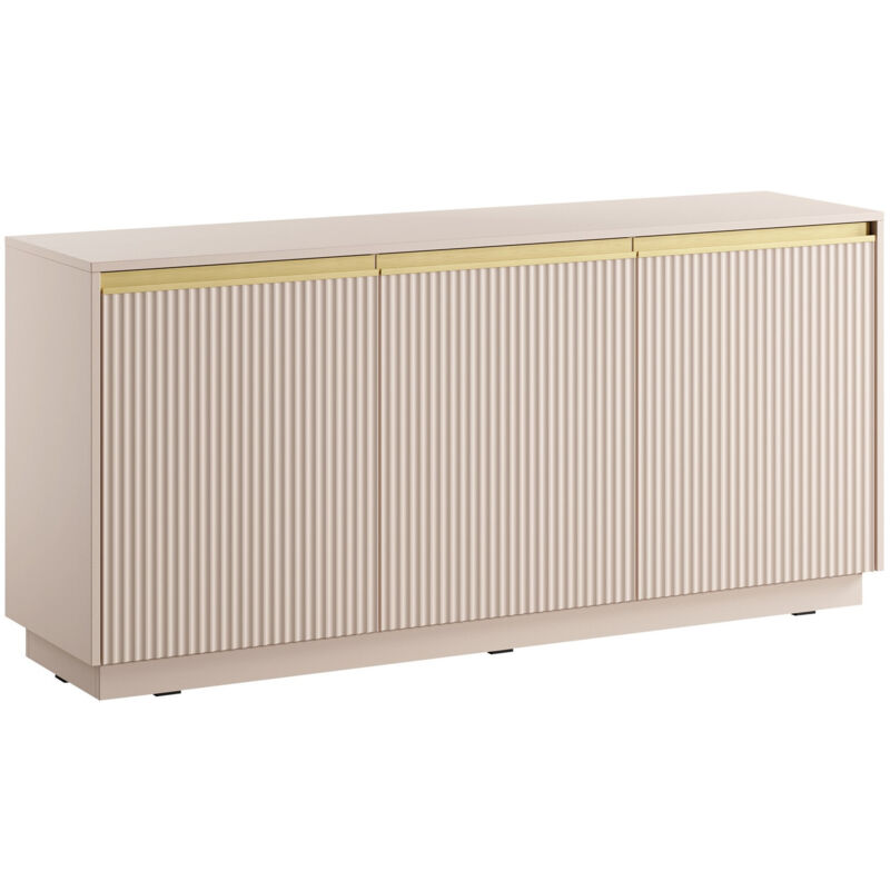 Buffet Sorbela 100, Beige, 72x154cm, Le nombre de portes: 039cm, Stratifié, mdf