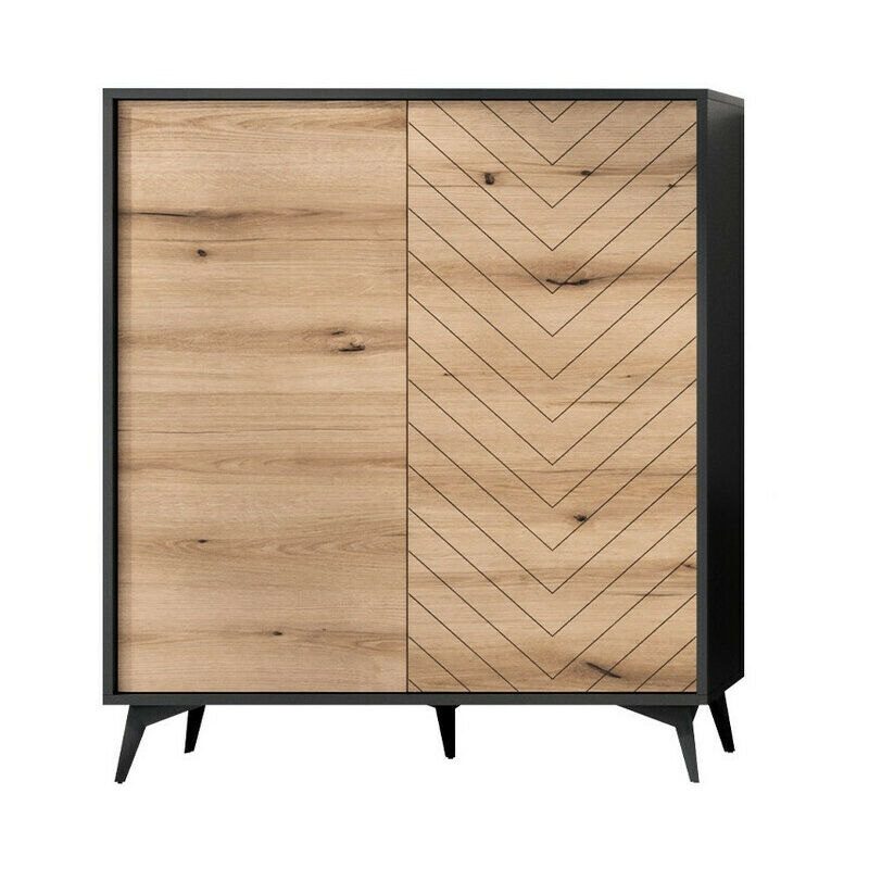 Buffet Alelmo 101 , 119x104cm, Le nombre de portes: 039cm, Stratifié