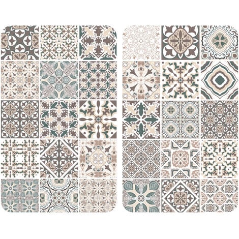 Placas cobertoras de vidrio universal Azulejo