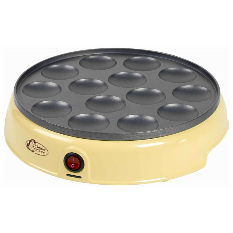 

Bestron Máquina de crepes holandeses APFM700SD 800 W crema - Crema