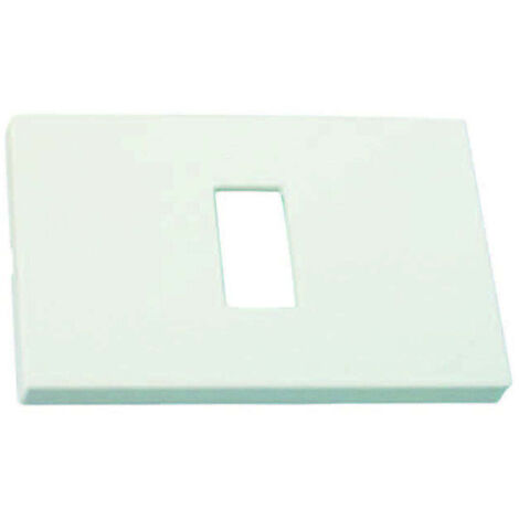 Placca 1 posto Venus - 115x80 mm - Modello 1861.1F.B - MARLANVIL - 20 pz