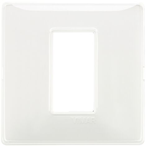 Placca 1M Reflex neve scatola rotonda Vimar Plana 14641.41