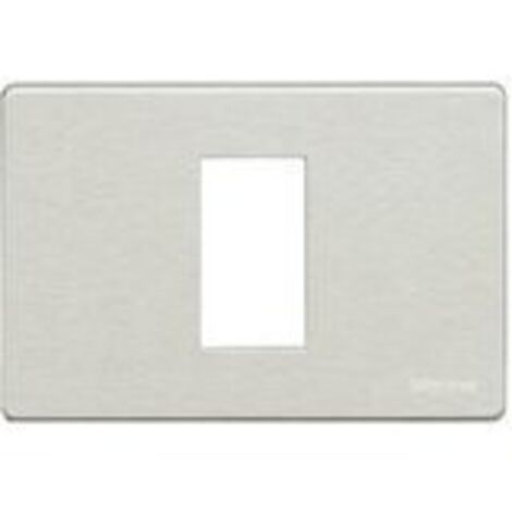 Placca 1P Resina Per Scatola Tonda/Rettangolare Magic ( BTICINO cod. 503/1A/R )