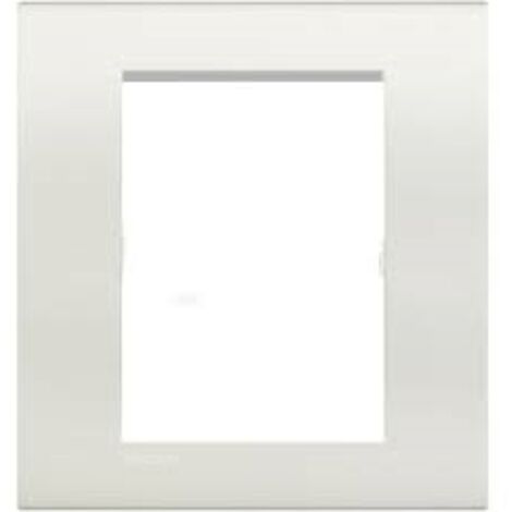Placca 3+3P Bianco Bticino Living LNA4826BI