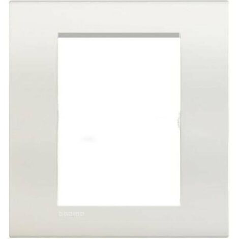 Placca 3+3P Bianco Bticino Living LNA4826BI