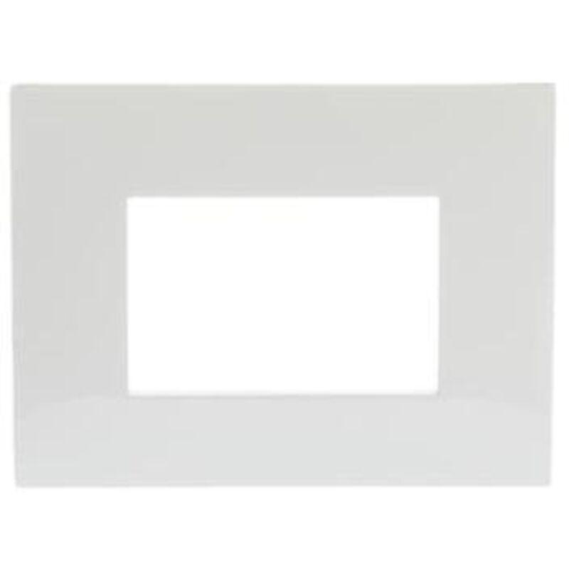 Placca 3 Moduli Colore Bianco Abb Chiara 2csk0301ch