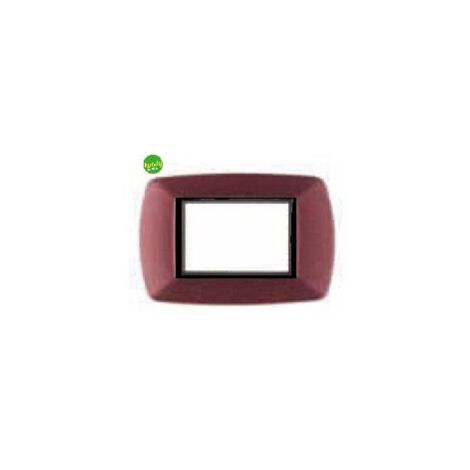 Placca 3 moduli Elettrocanali mylife aragosta