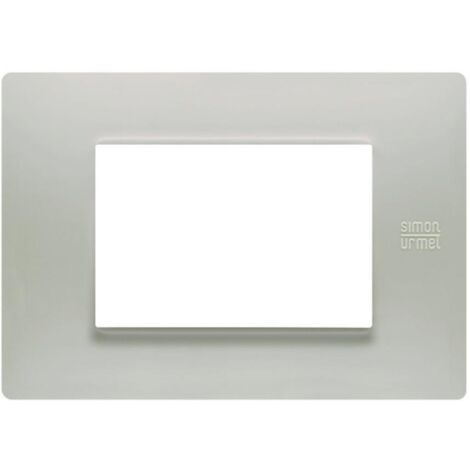 Placca 3 moduli tecnopolimero colore polvere serie flexa urmet 11803.pv