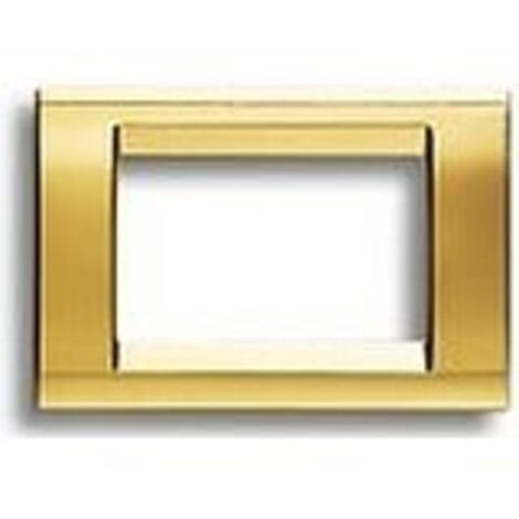 Placca 3 Posti Oro Antico Playbus ( GEWISS cod. GW32063 )