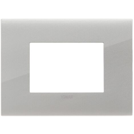 Placca 3m argento Vimar arkè fit 19953.03