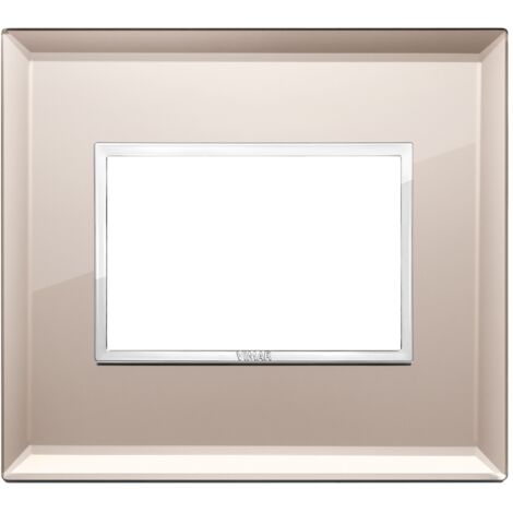 Placca 3M specchio bronzato Vimar Eikon Evo 21653.75