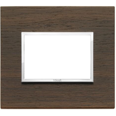 Placca 3M wengè Vimar Eikon Evo 21653.33
