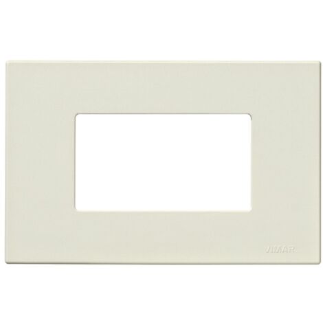 placca 3msp resina scatto - avorio 8000