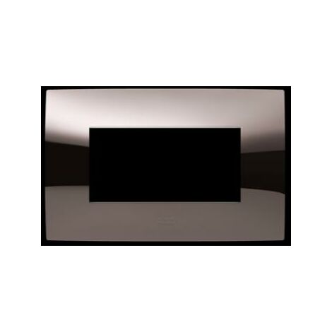 Placca 4 moduli bronzo lucido abb chiara 2csk0451ch