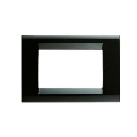 BRATEK - 4 Interruttori bticino compatibili - Interruttori luce da muro  Nero - Pulsante compatibile interruttore bticino living - Pulsanti  placchette interruttori luce - Interruttore luce muro : : Fai da te