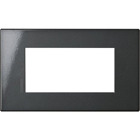 Placca 4 Posti Bticino Axolute AIR Antracite HW4804HS