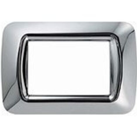 Placca 4 Posti Cromo Soft Top System ( GEWISS cod. GW22654 )