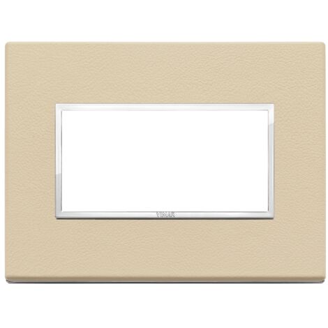 Placca 4M crema Vimar Eikon Evo 21654.21