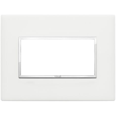 Placca 4M glacier ice Vimar Eikon Evo 21654.41