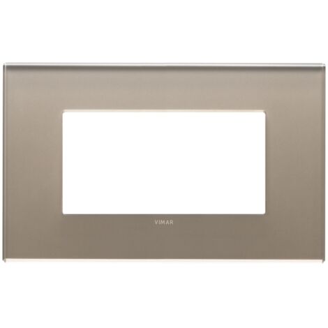 Placca 4M OPALE BRUNO Vimar 22654.77