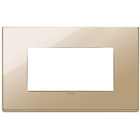 Placca 4M oro Vimar  22654.82