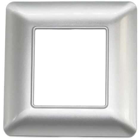 PLACCA 5002-05 2P ARGENTO MTX TECNOPOLIMERO