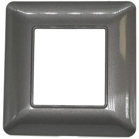 PLACCA 5002-11 2P GRIGIO SCUROMTX TECNOPOLIMERO